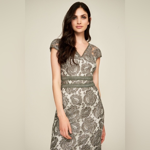 TADASHI SHOJI gaia corded embroidery dress - Picture 2 of 5